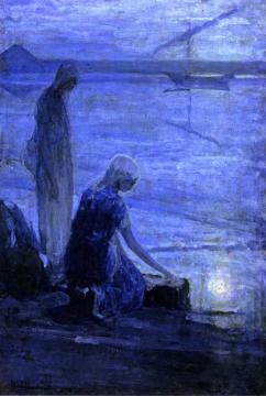 Moses In The Bullrushes Artwork by Henry Ossawa Tanner