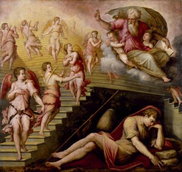 Jacob's Dream Artwork by Giorgio Vasari