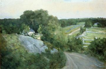 Green Hills And Farmland Artwork by Julian Alden Weir