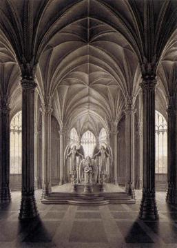 Study For A Monument To Queen Louise Artwork by Karl Friedrich Schinkel