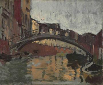 San Trovaso, Venice Artwork by Walter Richard Sickert