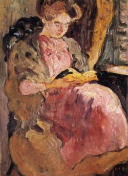 The Lesson Artwork by Louis Valtat