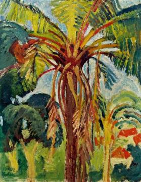 Palm Tree Artwork by Leo Putz