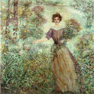 Spring Bouquet Artwork by Robert Lewis Reid
