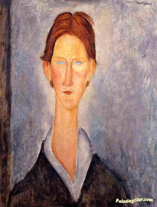Young Man Artwork by Amedeo Modigliani