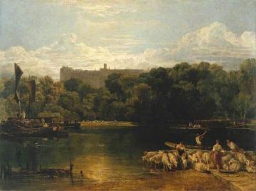 Windsor Castle from the Thames Artwork by Joseph Mallord William Turner