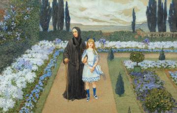 The Garden Artwork by Elisabeth Sonrel