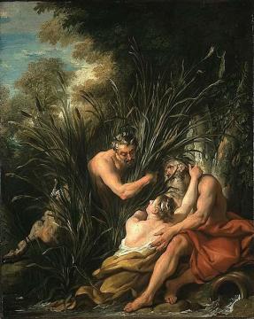 Pan And Syrinx Artwork by Jean François De Troy