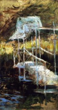 Bridge In The Woods Artwork by John Twachtman