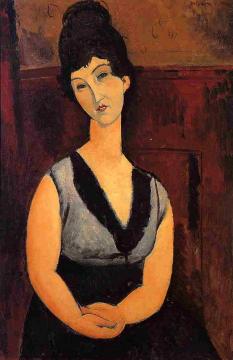 The Beautiful Confectioner Artwork by Amedeo Modigliani