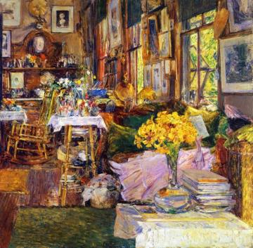 The Room of Flowers Artwork by Frederick Childe Hassam