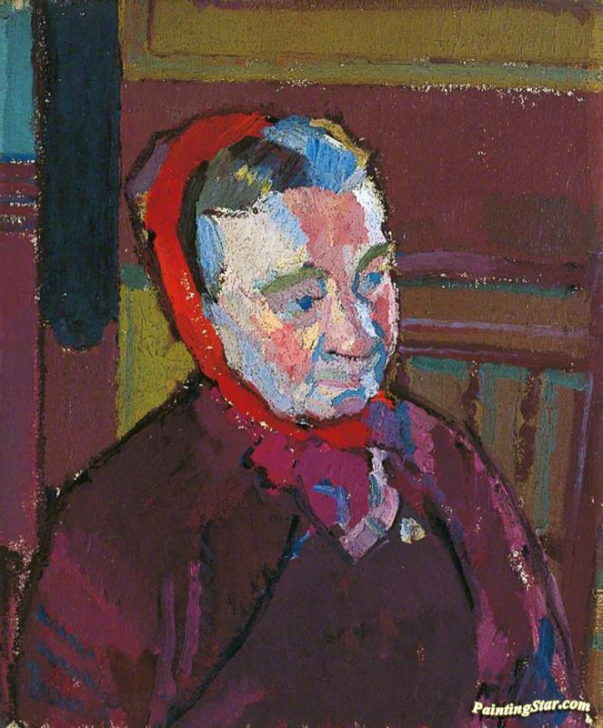 Mrs Mounter Artwork by Harold Gilman