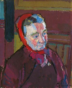 Mrs Mounter Artwork by Harold Gilman
