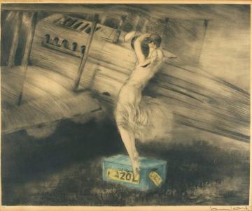 Before The Raid Artwork by Louis Icart