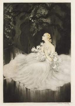 The Lily Artwork by Louis Icart