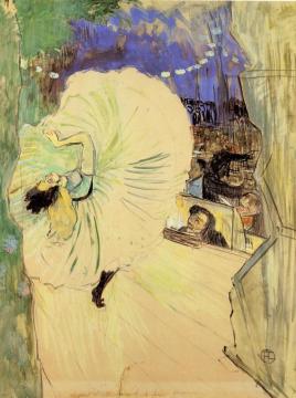 The Cartwheel Artwork by Henri de Toulouse-Lautrec