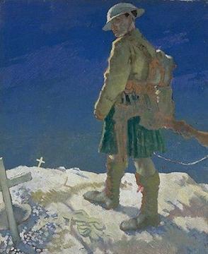 An Onlooker In France Artwork by Sir William Orpen