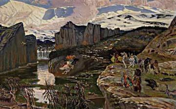 Paisaje Artwork by Antonio Muñoz Degrain