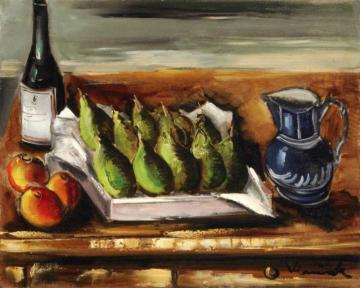 Still Life With Pears Artwork by Maurice De Vlaminck