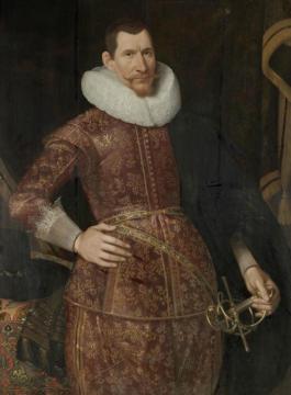 Portrait Of Jan Pietersz. Coen Artwork by Jacob Waben