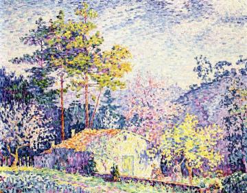 The Shed, Saint-Tropez Artwork by Paul Signac