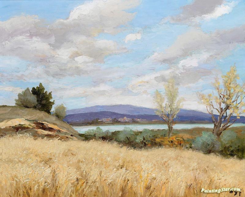 Montfrin, France Artwork by Marcel Dyf