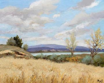 Montfrin, France Artwork by Marcel Dyf