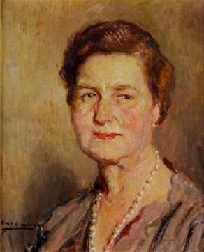 Retrato De Mujer Artwork by Fernando Alvarez Sotomayor