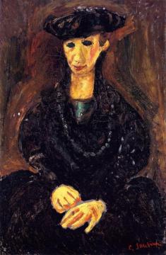 Portrait Of A Venetian Lady Artwork by Chaim Soutine