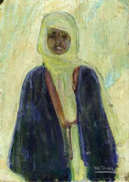 Moroccan Man Artwork by Henry Ossawa Tanner