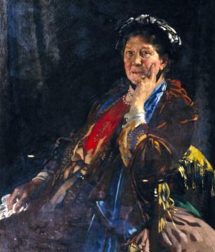 Dame Madge Kendal Artwork by Sir William Orpen