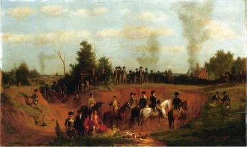 American Battle Scene Artwork by Julian Scott