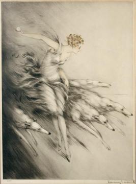Zest Artwork by Louis Icart