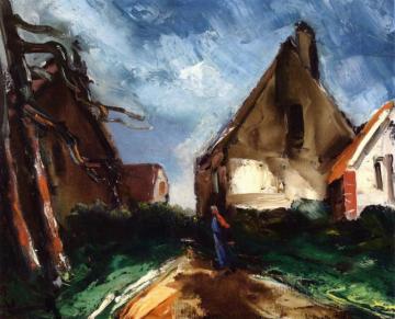 A Hamlet Artwork by Maurice De Vlaminck