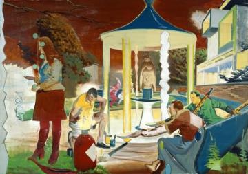 Revolte Artwork by Neo Rauch