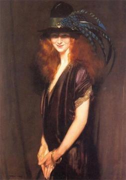 Bridgit - A Picture Of Miss Elvery Artwork by Sir William Orpen
