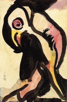 Parrot Artwork by Georges Rouault