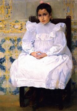 Mariana de Pontejos Artwork by Joaquin Sorolla y Bastida