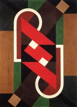 Symmetrical Composition Artwork by Auguste Herbin