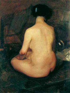 Desnudo De Mujer Artwork by Salvador Tuset Tuset