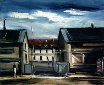 The Barracks Artwork by Maurice De Vlaminck
