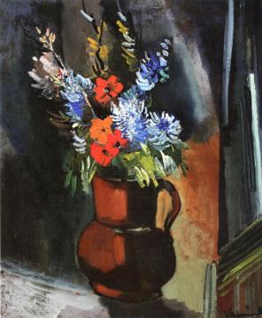 Bouquet Of Flowers Artwork by Maurice De Vlaminck