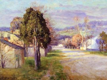 Brookville, A Street Artwork by Theodore Clement Steele