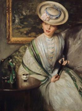 East And West Artwork by George Henry