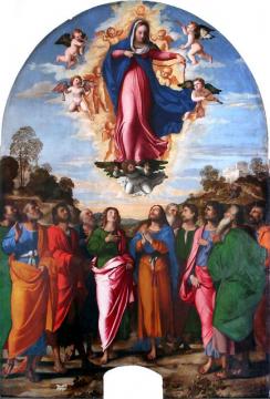 Assumption Of The Virgin Artwork by Palma Vecchio