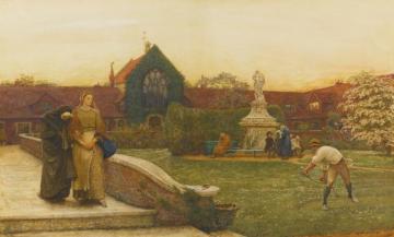 The Harbour Of Refuge Artwork by Frederick Walker