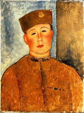 The Zouave Artwork by Amedeo Modigliani