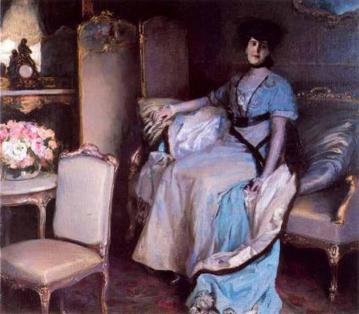 Condesa Sentada Artwork by Fernando Alvarez Sotomayor