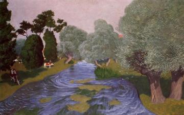 Landscape At Arques-la-bataille Artwork by Felix Vallotton
