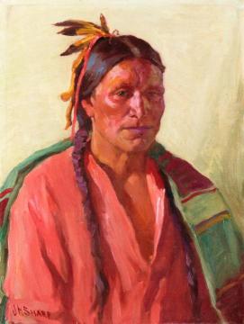 Hunting Son Artwork by Joseph Henry Sharp